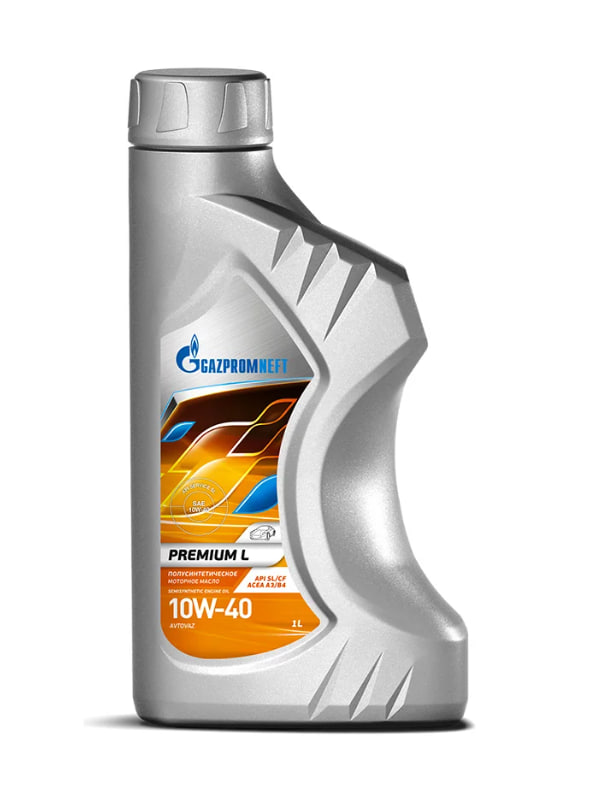 Масло для 4-х тактных двигателей Gazpromneft Premium L 10w40 SL/CF 1л полусинтетическое