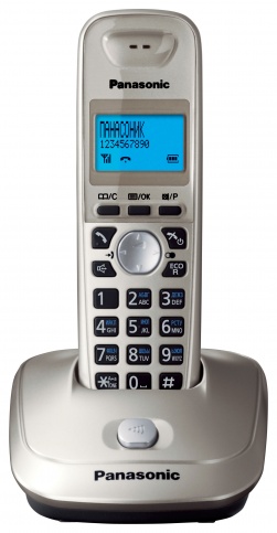 Р/Телефон Dect Panasonic KX-TG2511RUN (платиновый)