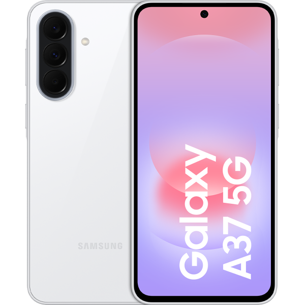 Смартфон Samsung SM-A376E Galaxy A37 8/128Gb белый <2SIM 6.7" 8х2.75ГГц 2340х1080 120Гц 50+8 And16>