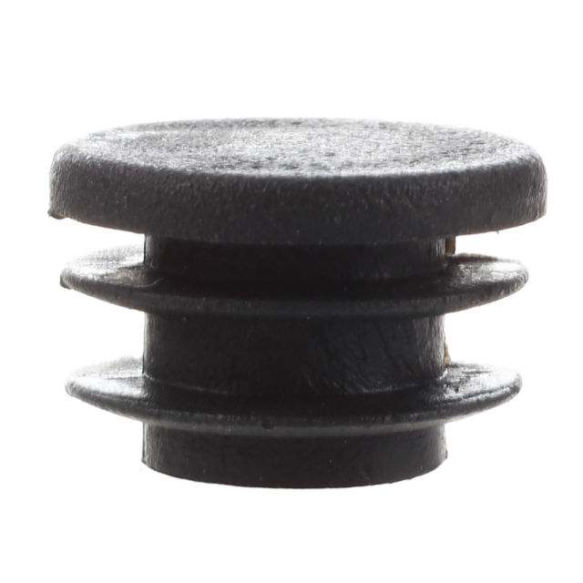 Заглушка пластиковая для ножки стула СМ, d-22 универсальная, чёрная