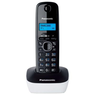 Р/Телефон Dect Panasonic KX-TG1611RUW белый/черный АОН