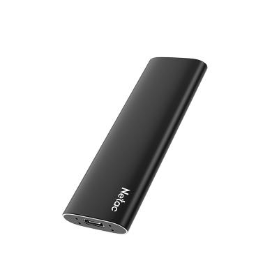 Внешний диск SSD 250Gb Netac Z SLIM <NT01ZSLIM-250G-32BK> (USB3.2, up to 520/480MBs)