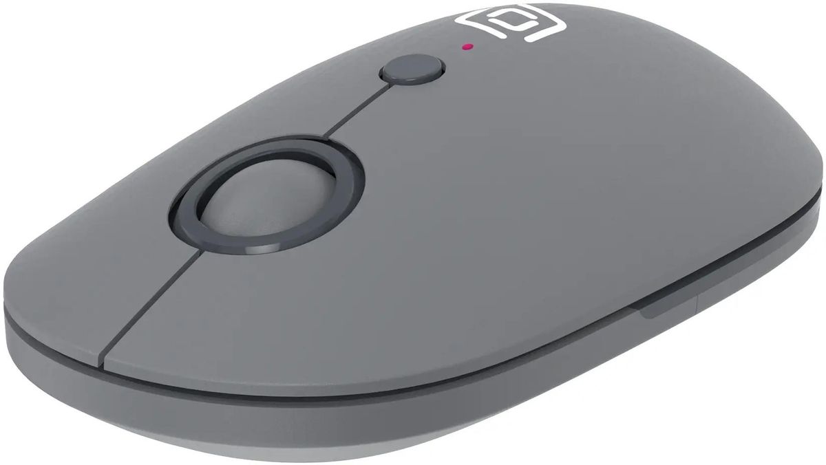 Мышь Oklick 409MW графитовый оптическая (1600dpi) silent беспроводная USB (3but)