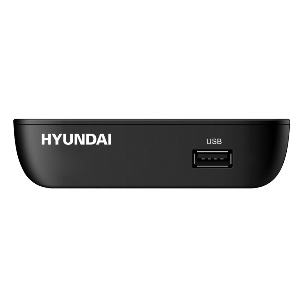 Ресивер DVB-T2 Hyundai H-DVB460 черный