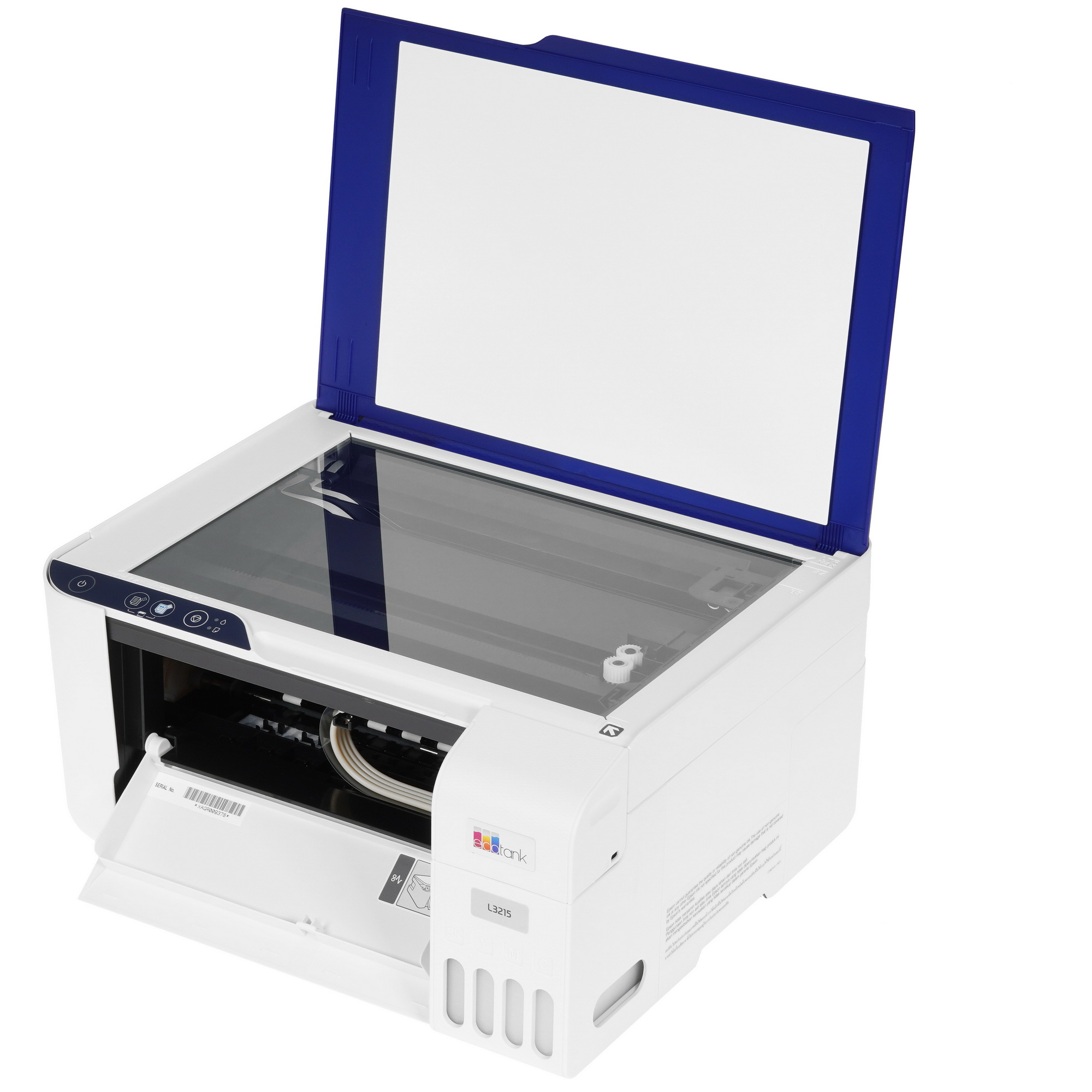 Принтер струйный МФУ EPSON L3215 (СНПЧ,А4,4цв,33/15стр./мин,5760x1440,1200*2400,USB 2.0) 003 белый