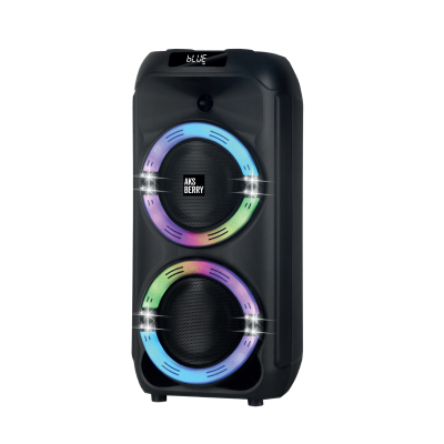 Беспроводная колонка Aksberry AS-32 PulseBar, 40Вт,4500мАч, BТ/FM/TWS/USB/microSD/AUX/Микр.вх.(черн)