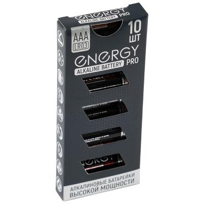 Батарейки Energy Pro LR03/10K ААА 10 шт/коробка