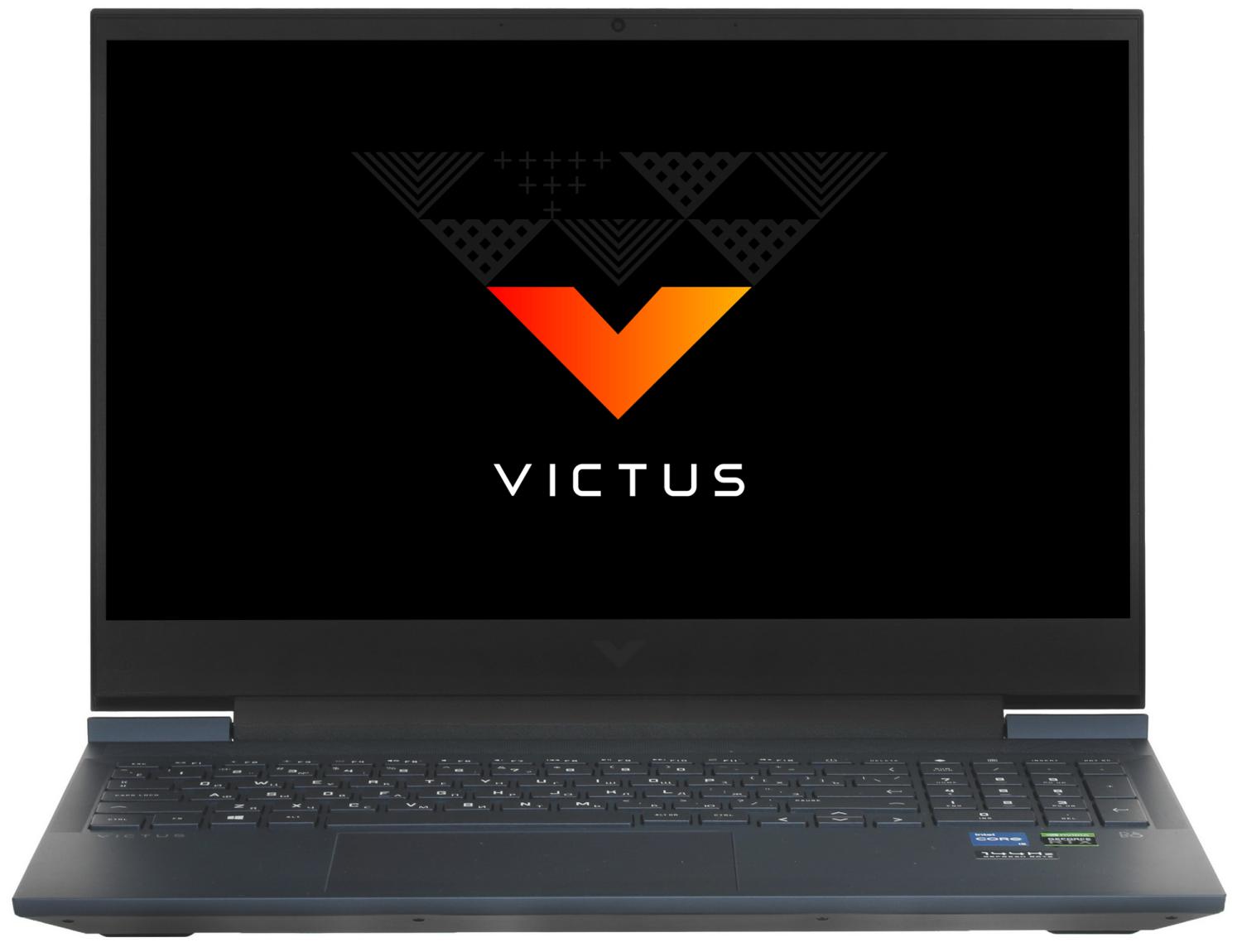НОУТБУК HP Victus16-d0141tx <i5-11400H/16Gb/512Gb SSD/RTX 3050/16" IPS FHD>синий гарантия 3 мес