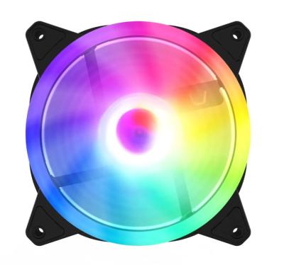 Вентилятор для корпуса GMNG GG-CF120ARGB2-PWMBK ARGB 120х120x25 черный 4-pin 
