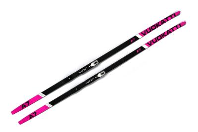 Лыжный комплект VUOKATTI 195 75мм Wax (Black/Magenta)
