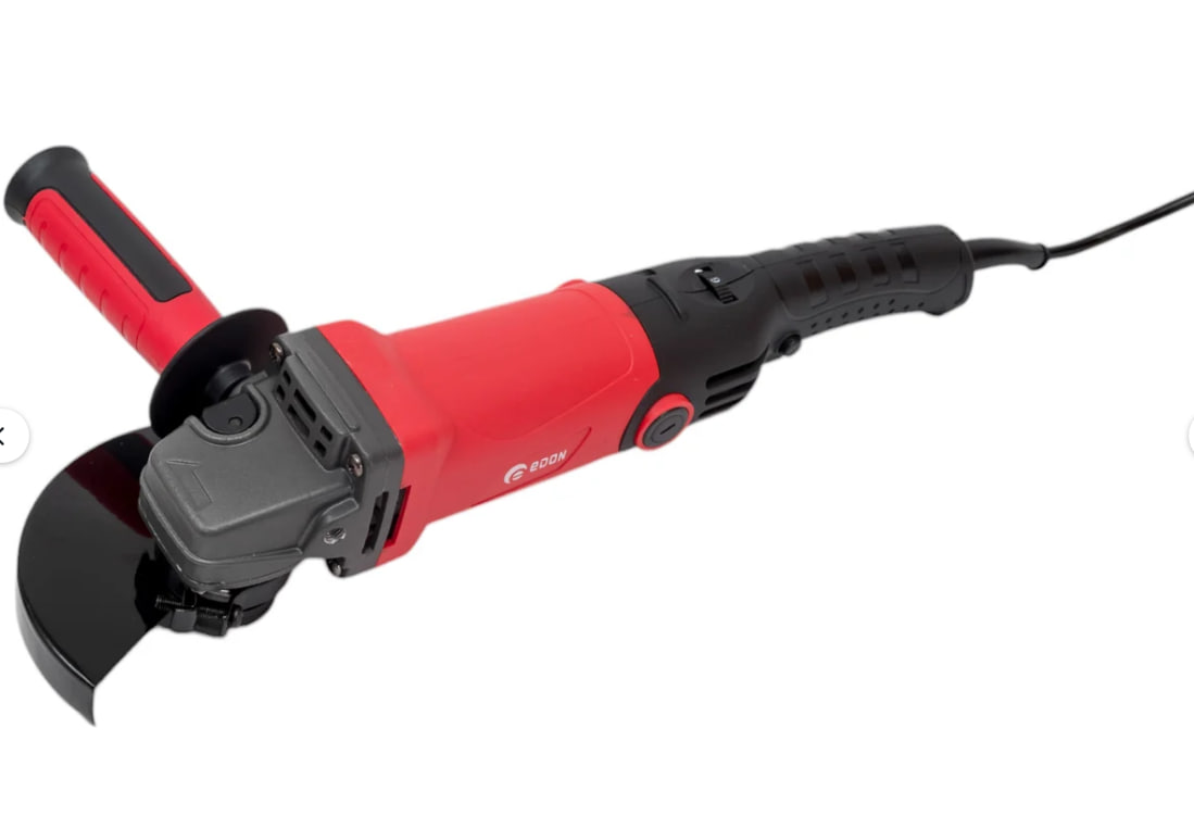 Шлифмашина угловая Edon AG-125/1000E 1000Вт, 11000 об/мин, М14, D125 мм