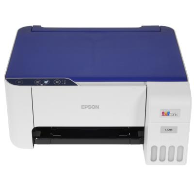 Принтер струйный МФУ EPSON L3215 (СНПЧ,А4,4цв,33/15стр./мин,5760x1440,1200*2400,USB 2.0) 003 белый