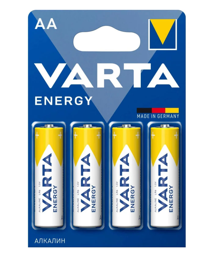 Батарейки  VARTA ENERGY 4106 AA/ LR6 4шт