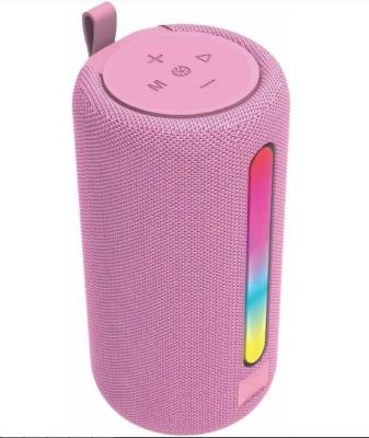 Беспроводная колонка Aksberry AS-25 VibeGo, 10Вт, 1200мАч, BТ/FM/USB/microSD (розовый)