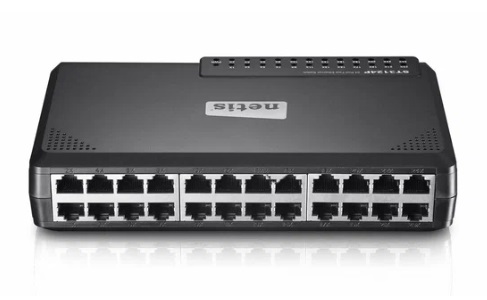 Коммутатор Netis ST3124P (L2) 24x100Мбит/с неуправляемый