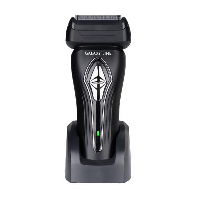 Бритва Galaxy LINE GL 4214 сеточная, черный, аккум., триммер, USB Type-C зарядка