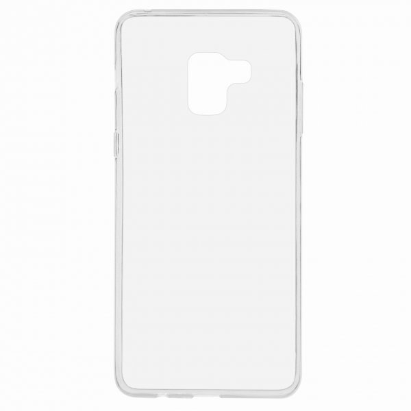 Чехол для Samsung Galaxy A8+ 2018, прозрачный, накладка, CaseGuru