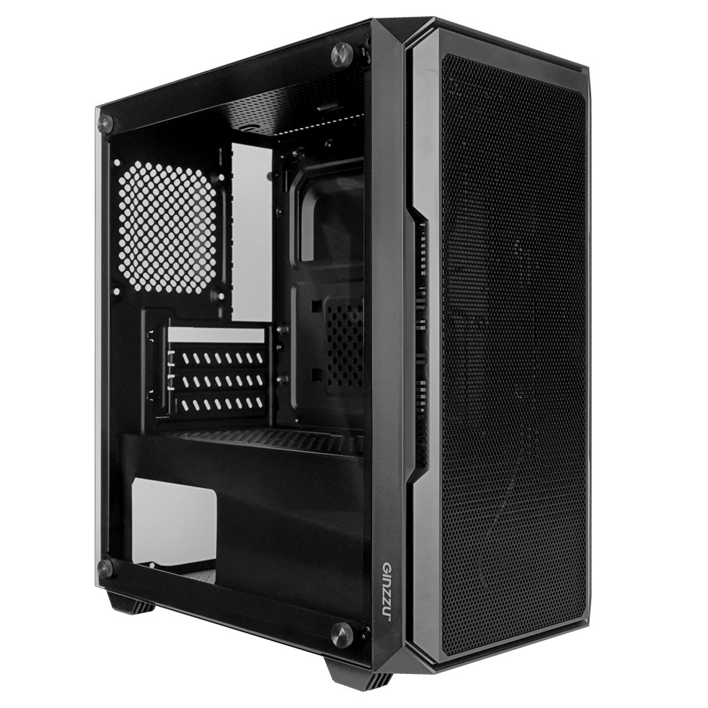 Корпус mATX MiniTower Ginzzu CL580  Window