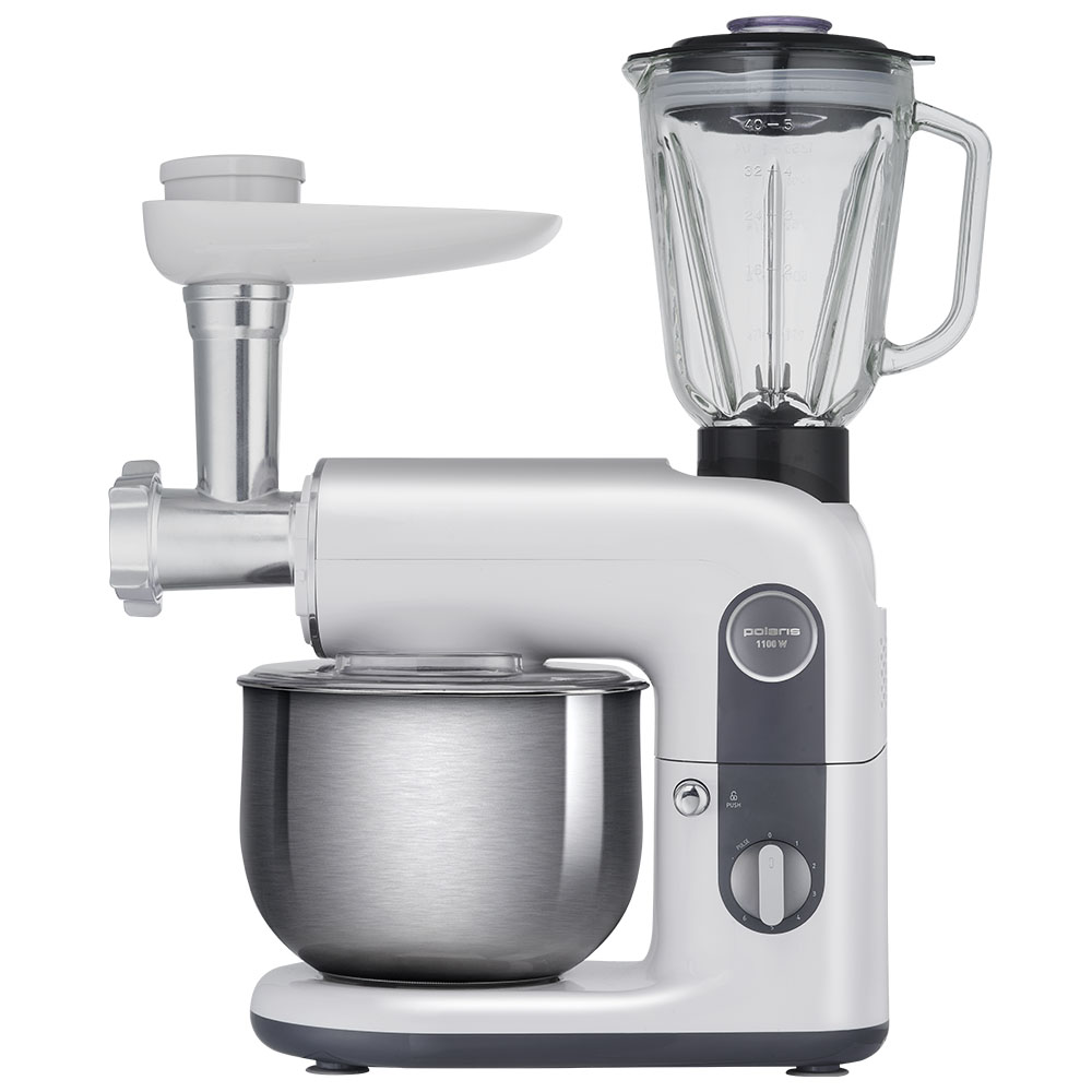 Кухонная машина Polaris PKM 1104 5в1 планетар.вращ. 1100Вт