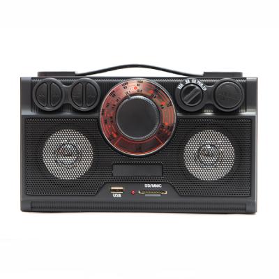 Радиоприемник БЗРП РП-304,УКВ 64-108МГц,бат. 4*R20, 220V, USB/SD, 2 динамика, 6мм шайба