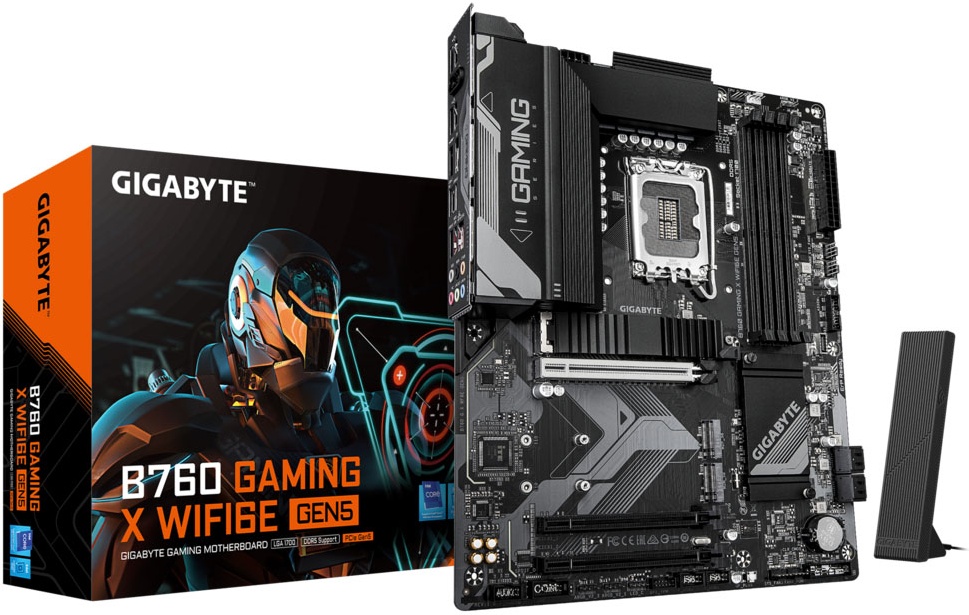 Материнская плата Gigabyte B760 GAMING X WIFI6E GEN5 DDR5 Soc-1700 Intel B760