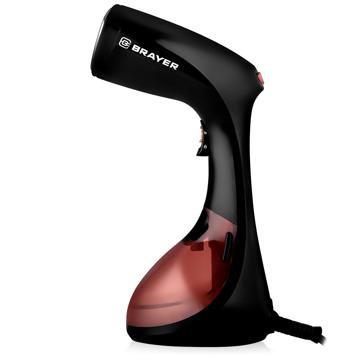 Отпариватель ручной Brayer 4127BR 1500 Вт,пар 25 г/мин,съем.щетка,фиксация пара, 260 мл