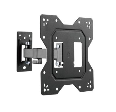 Кронштейн KRAFT KF-BSL1343 черный 20"-43" макс.30кг настенный поворотно-выдвижной