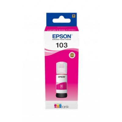 Картридж Epson Original 103 [C13T00S34A] Magenta для L1110/3100/3110/3150/3151/5190(65мл до 7500стр)