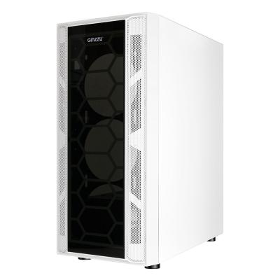 Корпус ATX MidiTower Ginzzu CL160 White без БП