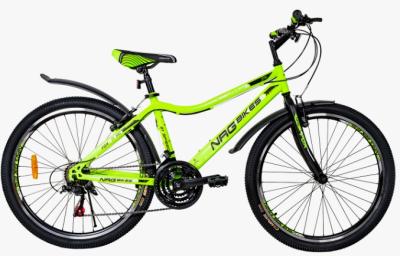 Велосипед NRG Bikes FOX (26'' 21 ск. рост. 16) green-black-white