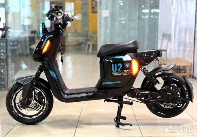 Электроскутер AIMIKO U2 1500W 60В/55А запас хода до 90км